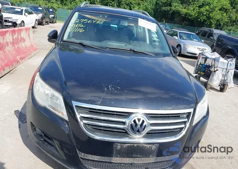 2010 Volkswagen Tiguan Wolfsburg Edition из США, поврежденный, VIN WVGAV9AX4AW513705